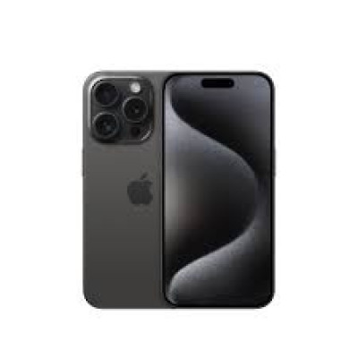 Apple iPhone 15 Pro - 5G smartphone - dual-SIM / Internal Memory 1 TB - OLED display - 6.1" - 2556 x 1179 pixels (120 Hz) - 3x rear cameras 48 MP, 12 MP, 12 MP - front camera 12 MP - black titanium